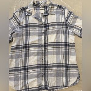 American Eagle Outfitters Plaid Shirt Soft Boyfriend Fit